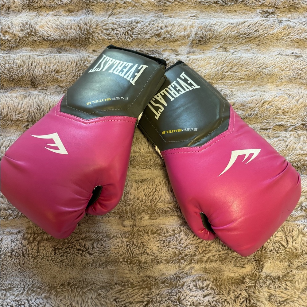Everlast EverShield Pink Boxing Gloves